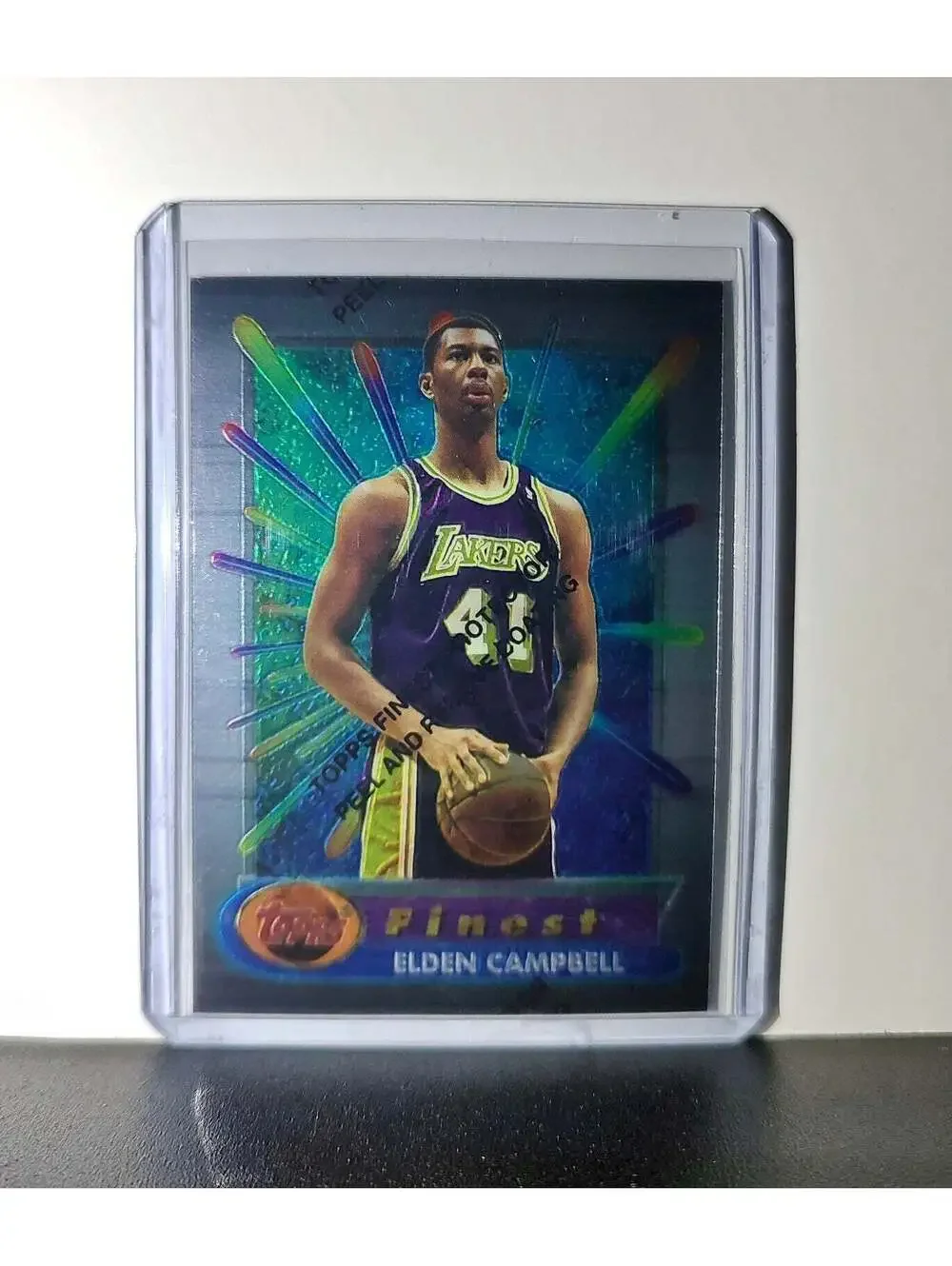 Elden Campbell 1994-95 Topps Finest #193 Basketball Card